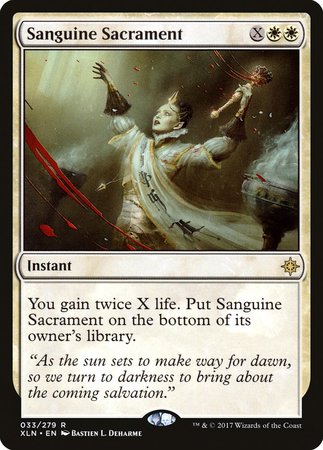 Sanguine Sacrament [Ixalan] | Dumpster Cat Games