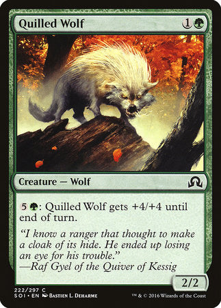 Quilled Wolf [Shadows over Innistrad] | Dumpster Cat Games