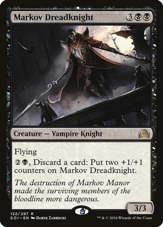 Markov Dreadknight [Shadows over Innistrad] | Dumpster Cat Games