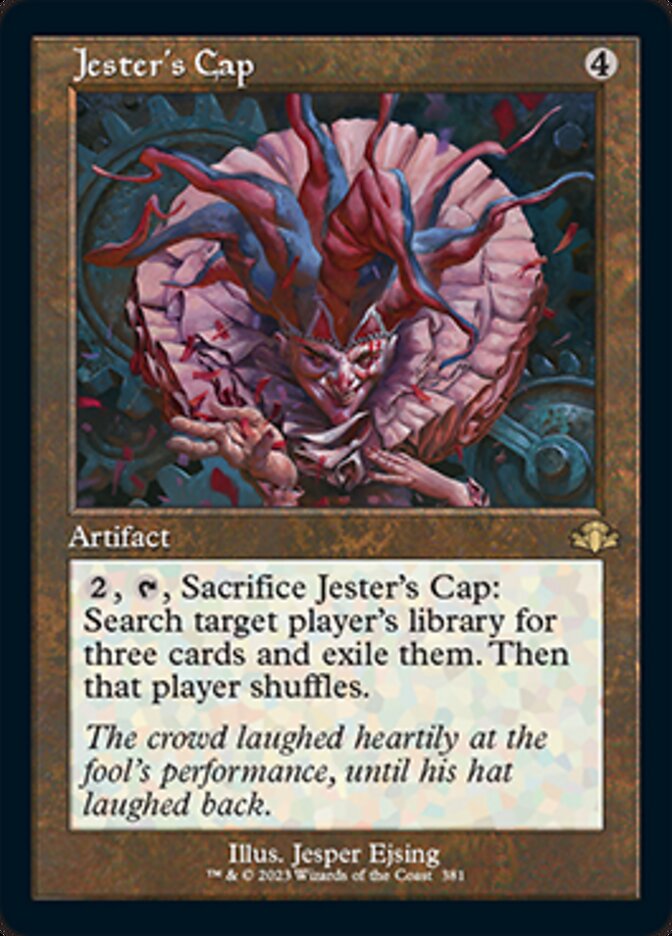 Jester's Cap (Retro) [Dominaria Remastered] | Dumpster Cat Games