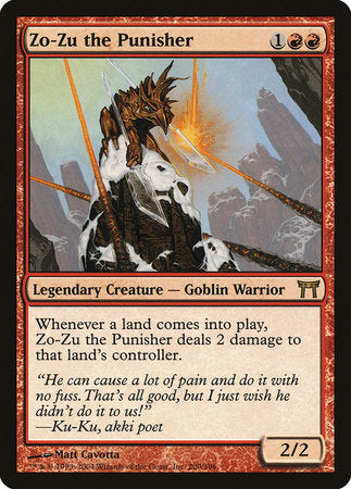 Zo-Zu the Punisher [Champions of Kamigawa] | Dumpster Cat Games