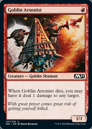 Goblin Arsonist [Core Set 2021] | Dumpster Cat Games