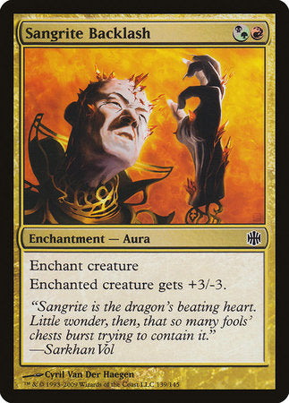 Sangrite Backlash [Alara Reborn] | Dumpster Cat Games