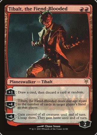 Tibalt, the Fiend-Blooded [Duel Decks: Sorin vs. Tibalt] | Dumpster Cat Games