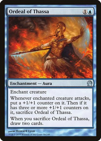 Ordeal of Thassa [Theros] | Dumpster Cat Games