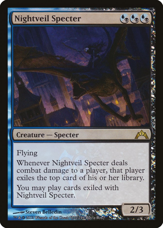 Nightveil Specter (Buy-A-Box) [Gatecrash Promos] | Dumpster Cat Games