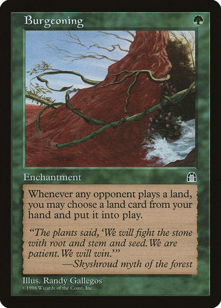 Burgeoning [Stronghold] | Dumpster Cat Games