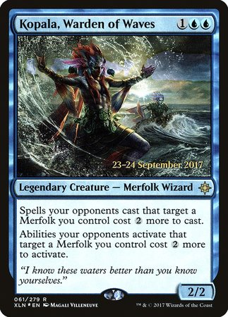 Kopala, Warden of Waves [Ixalan Promos] | Dumpster Cat Games