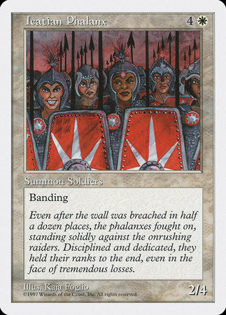 Icatian Phalanx [Fifth Edition] | Dumpster Cat Games