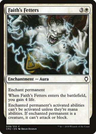 Faith's Fetters [Commander Anthology Volume II] | Dumpster Cat Games