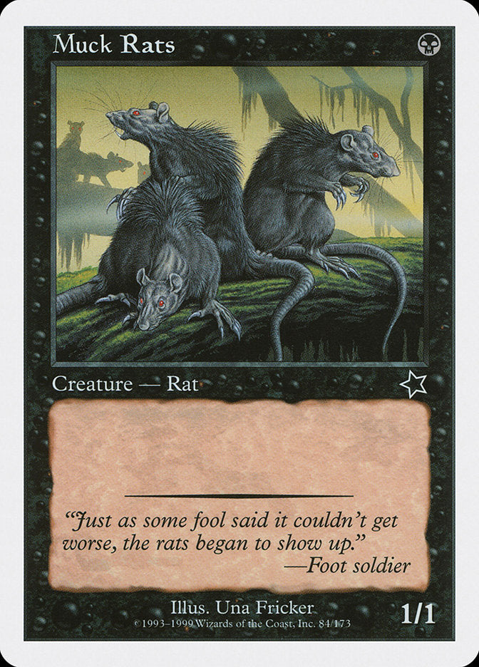 Muck Rats [Starter 1999] | Dumpster Cat Games