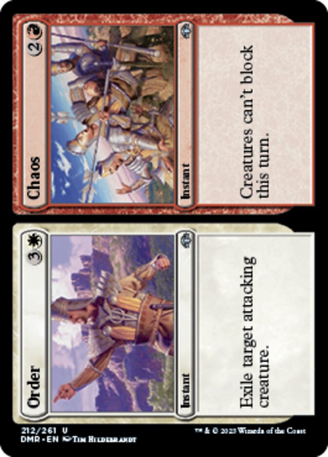 Order // Chaos [Dominaria Remastered] | Dumpster Cat Games