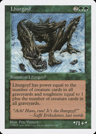 Lhurgoyf [Fifth Edition] | Dumpster Cat Games