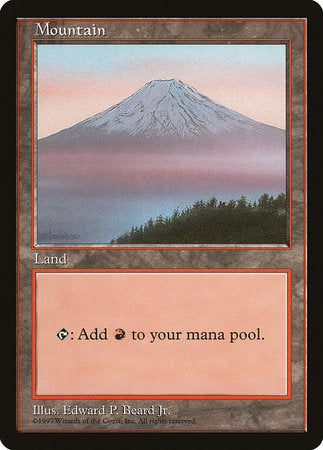 Mountain - Clear Pack (Beard, Jr.) [Asia Pacific Land Program] | Dumpster Cat Games