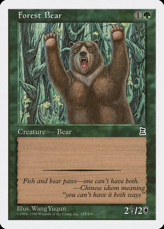 Forest Bear [Portal Three Kingdoms] | Dumpster Cat Games