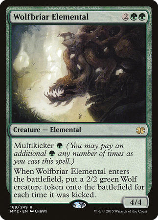 Wolfbriar Elemental [Modern Masters 2015] | Dumpster Cat Games