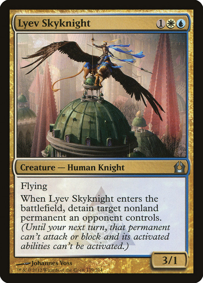 Lyev Skyknight [Return to Ravnica] | Dumpster Cat Games