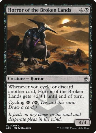 Horror of the Broken Lands [Masters 25] | Dumpster Cat Games