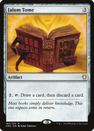 Jalum Tome [Commander Anthology Volume II] | Dumpster Cat Games