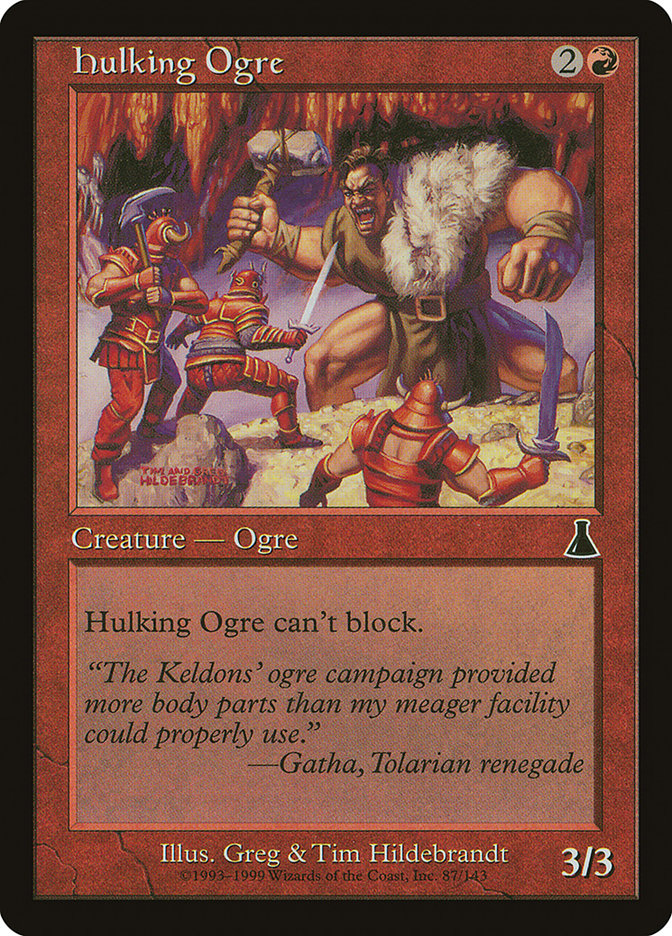 Hulking Ogre [Urza's Destiny] | Dumpster Cat Games
