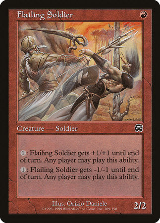 Flailing Soldier [Mercadian Masques] | Dumpster Cat Games