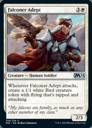 Falconer Adept [Core Set 2021] | Dumpster Cat Games