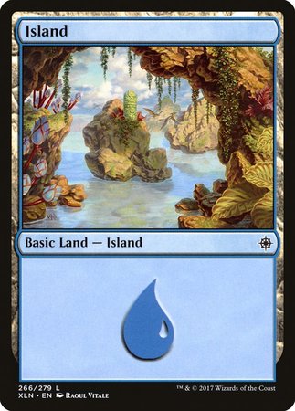 Island (266) [Ixalan] | Dumpster Cat Games