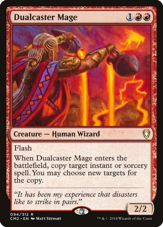 Dualcaster Mage [Commander Anthology Volume II] | Dumpster Cat Games