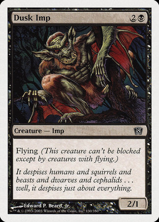 Dusk Imp [Eighth Edition] | Dumpster Cat Games