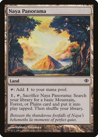 Naya Panorama [Shards of Alara] | Dumpster Cat Games