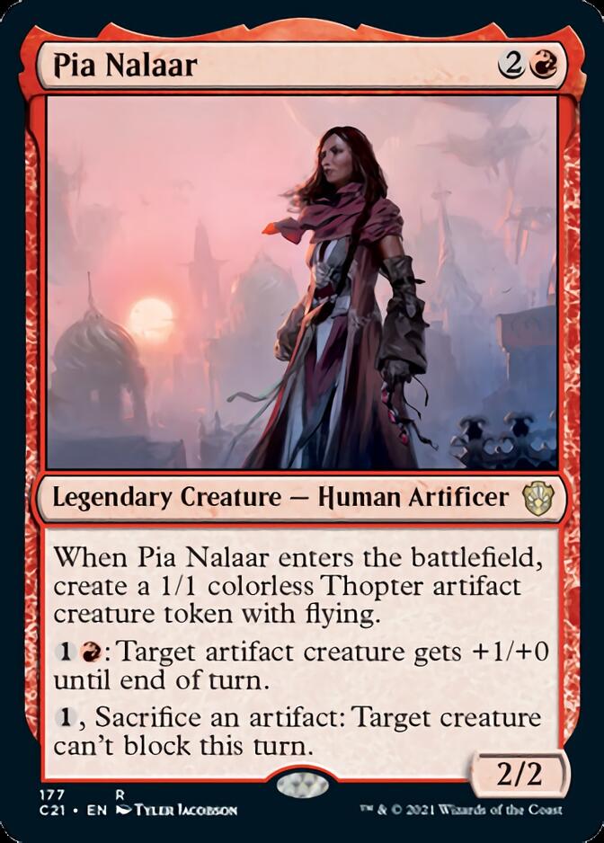 Pia Nalaar [Commander 2021] | Dumpster Cat Games