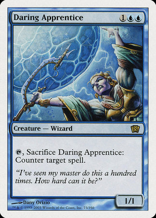 Daring Apprentice [Eighth Edition] | Dumpster Cat Games