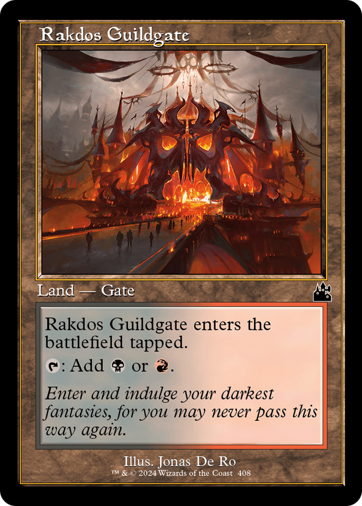 Rakdos Guildgate (Retro Frame) [Ravnica Remastered] | Dumpster Cat Games