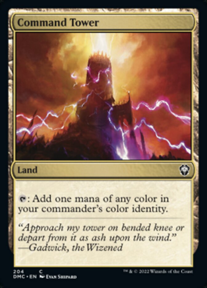 Command Tower [Dominaria United Commander] | Dumpster Cat Games
