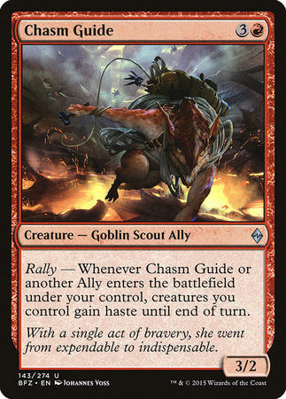 Chasm Guide [Battle for Zendikar] | Dumpster Cat Games