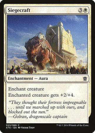 Siegecraft [Khans of Tarkir] | Dumpster Cat Games