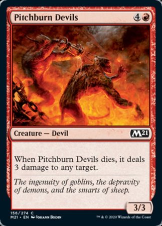 Pitchburn Devils [Core Set 2021] | Dumpster Cat Games