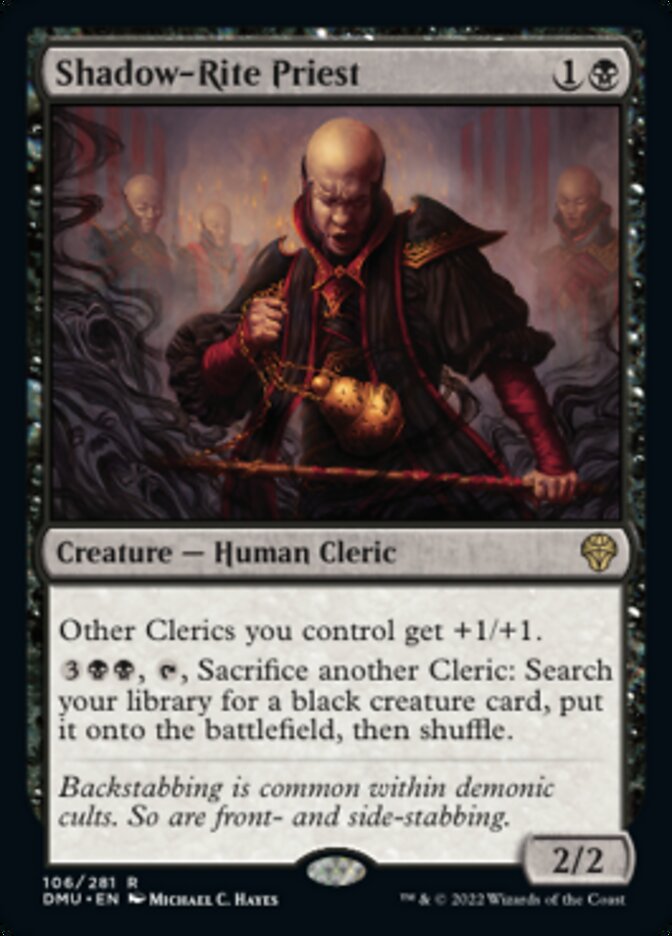 Shadow-Rite Priest [Dominaria United] | Dumpster Cat Games