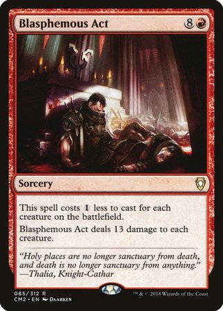 Blasphemous Act [Commander Anthology Volume II] | Dumpster Cat Games