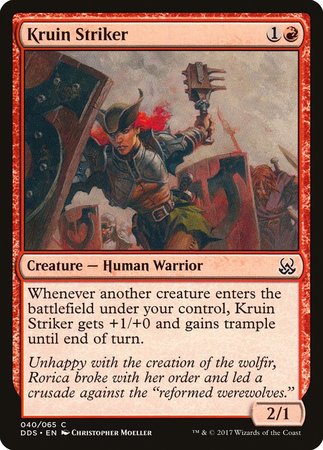 Kruin Striker [Duel Decks: Mind vs. Might] | Dumpster Cat Games
