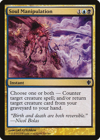 Soul Manipulation [Commander 2013] | Dumpster Cat Games