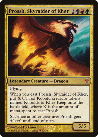 Prossh, Skyraider of Kher [Commander 2013] | Dumpster Cat Games