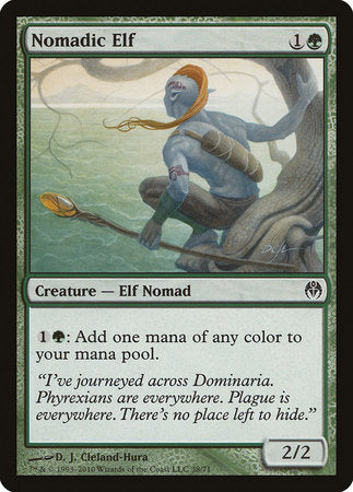 Nomadic Elf [Duel Decks: Phyrexia vs. the Coalition] | Dumpster Cat Games