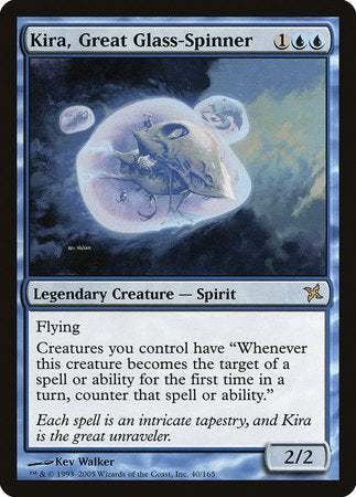Kira, Great Glass-Spinner [Betrayers of Kamigawa] | Dumpster Cat Games