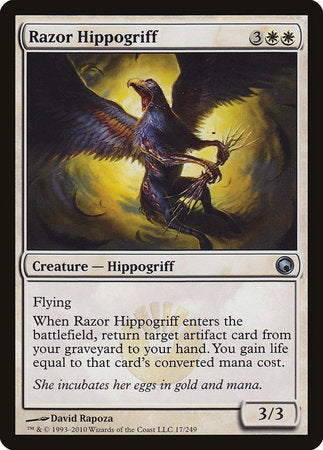 Razor Hippogriff [Scars of Mirrodin] | Dumpster Cat Games