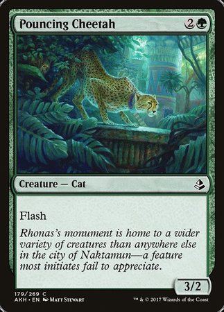 Pouncing Cheetah [Amonkhet] | Dumpster Cat Games