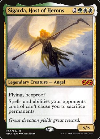 Sigarda, Host of Herons [Ultimate Masters] | Dumpster Cat Games