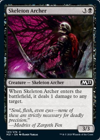 Skeleton Archer [Core Set 2021] | Dumpster Cat Games