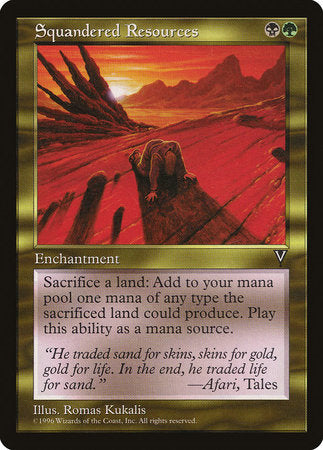 Squandered Resources [Visions] | Dumpster Cat Games