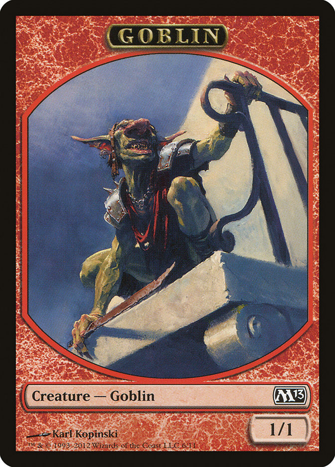 Goblin [Magic 2013 Tokens] | Dumpster Cat Games